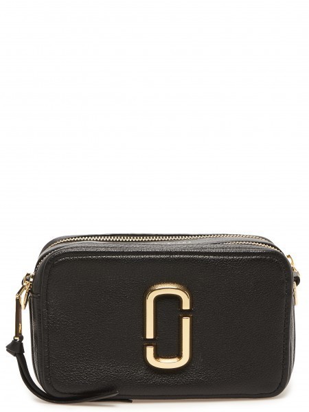 Marc Jacobs The Softshot 27 Crossbody Bag Pebbled Leather